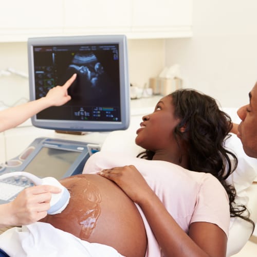 Antenatal check-up appointment